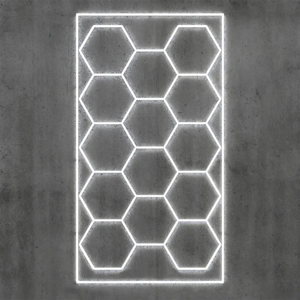 HEXGRID Ultrabright | LED Honeycomb Ceiling Lighting